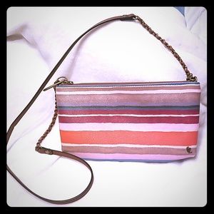 Rare vintage original Elliott Lucca rainbow purse